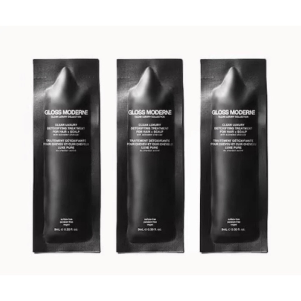 3 X Gloss Moderne Clean Luxury Detoxifying Hair Treatments ~ Brand New!! ❤️
